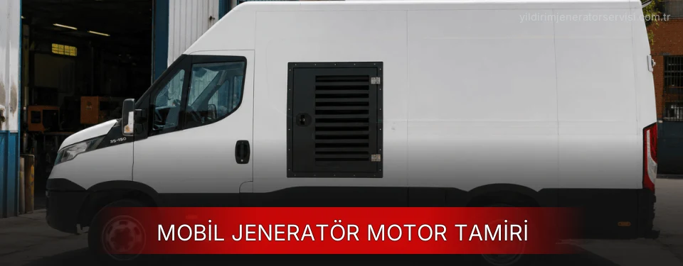 Mobil Jeneratör Motor Tamiri